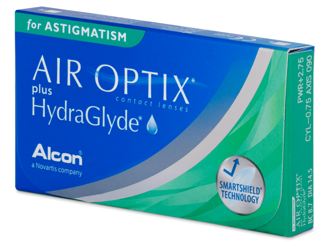 Air Optix Plus HydraGlyde Astigmatism (3 db/doboz)
